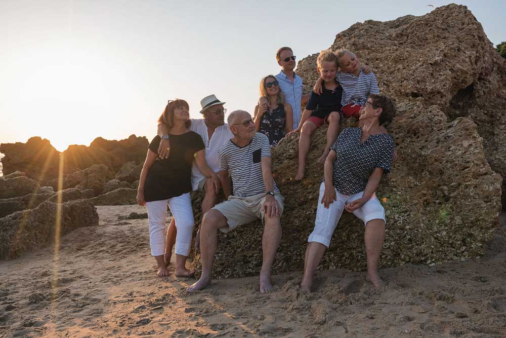 Sesión de Fotos en Familia en la Playa
