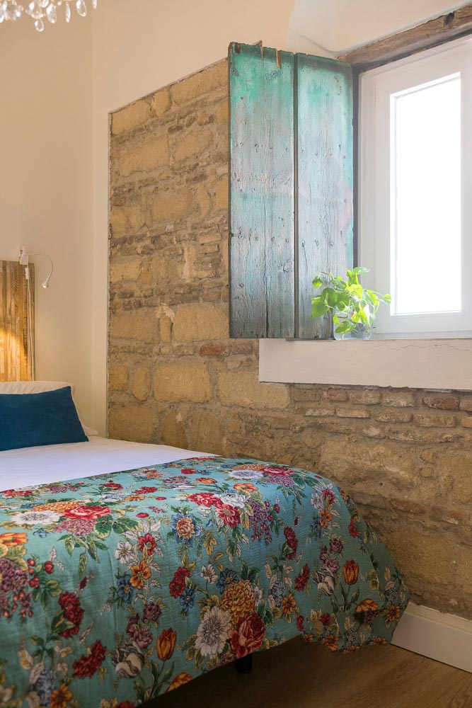 Detalle de Dormitorio en Alojamiento en Jerez