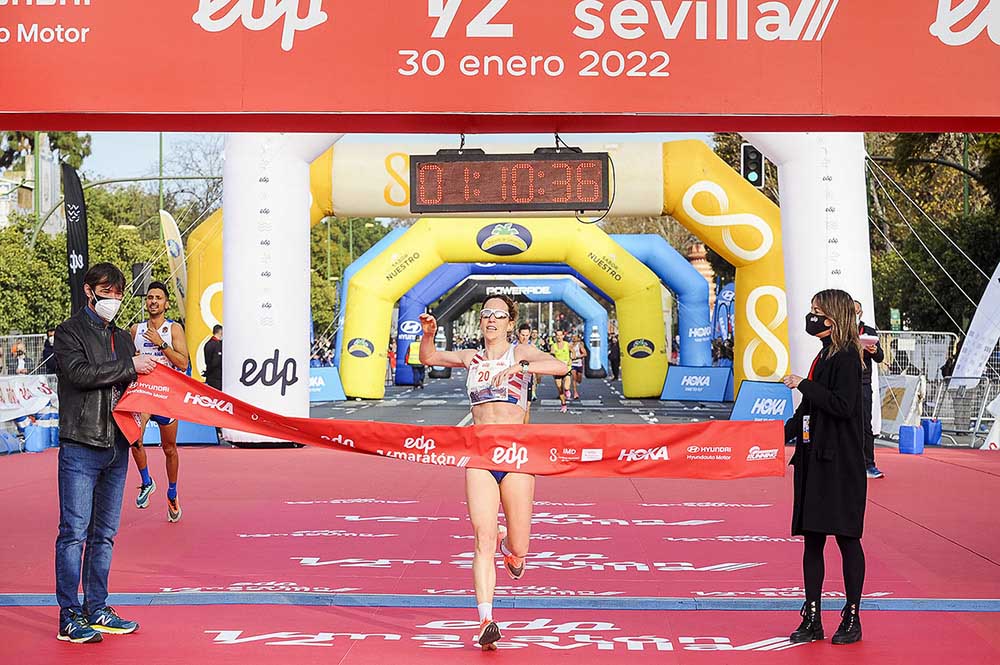Ganadora de la Media Maratón de Sevilla 2022