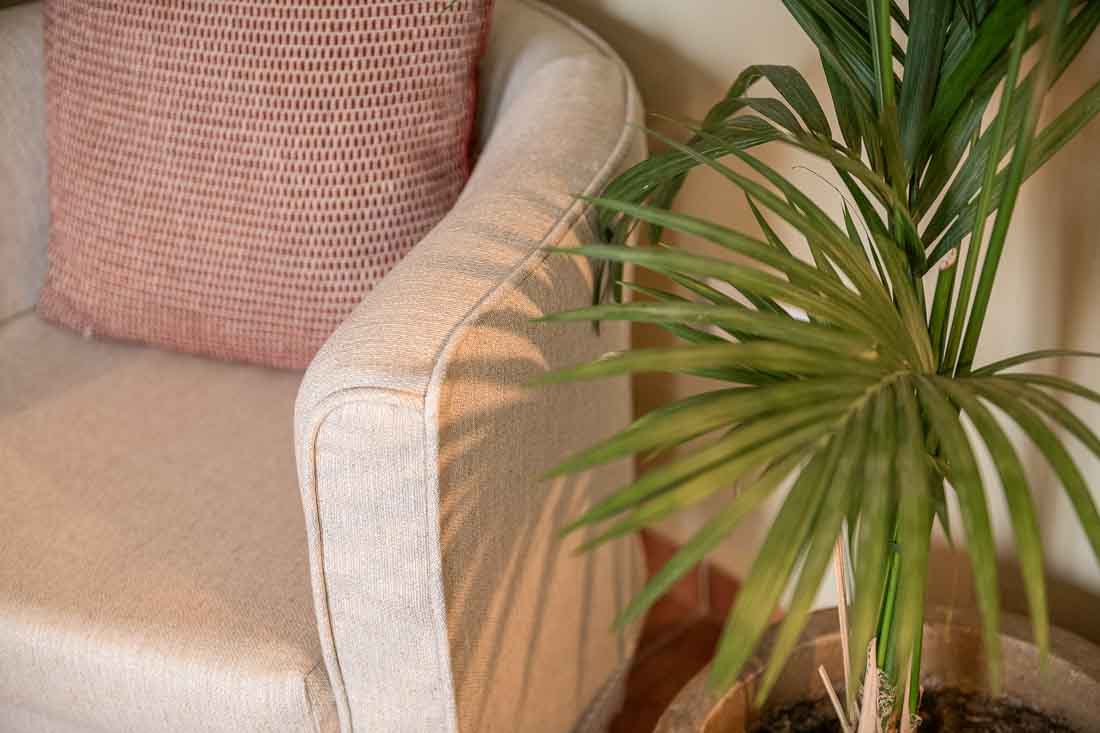 Detalles de una vivienda en una fotografía inmobiliaria